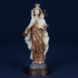 Virgen del Carmen, 20cm (resina)