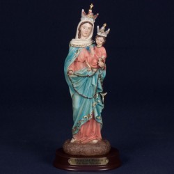 Virgen del Rosario de San Nicolás, 20cm (resina)