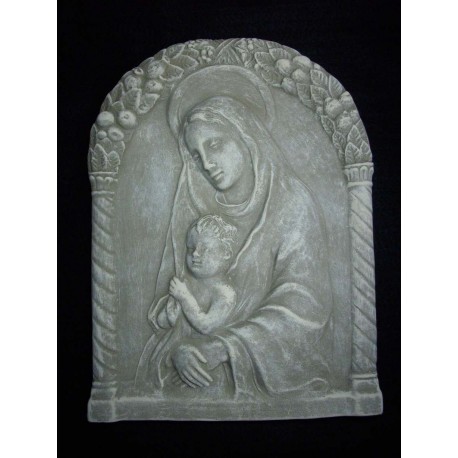 Virgen de Florencia, cemento