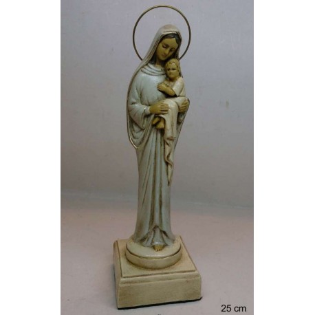 Virgen con Niño con Pedestal