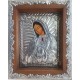 Cuadro de la Virgen de Gudalupe con metal repujado.