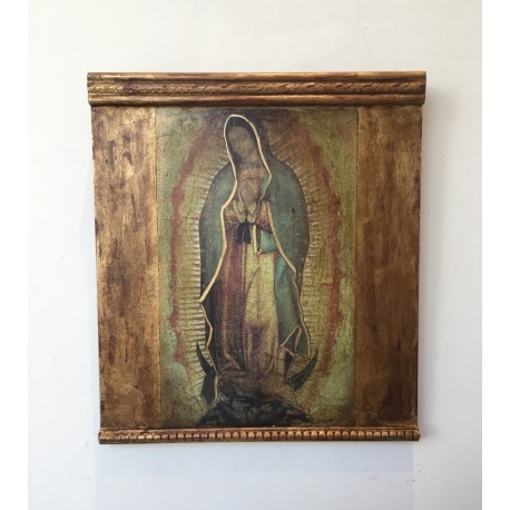 Cuadro Virgen de Guadalupe, 22x25