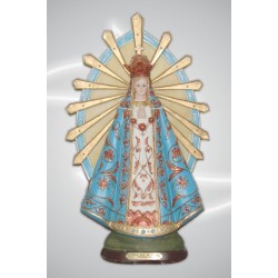 Virgen de Luján, 40 cm.