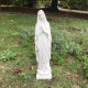 Virgen de Lourdes,, cemento, 42 cm.