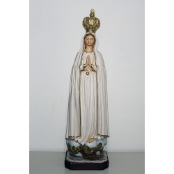 Virgen de Fátima, 90 cm, oxolite.