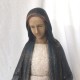 Virgen de la Medalla Milagrosa, 22 cm. patinada