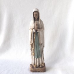 Virgen de Lourdes, 20 cm.